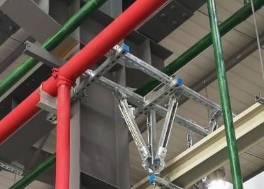 伊犁哈萨克该抗震支架的整体式支吊架结构协调性好